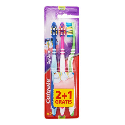 Toothbrush Colgate ZigZag (3 uds)