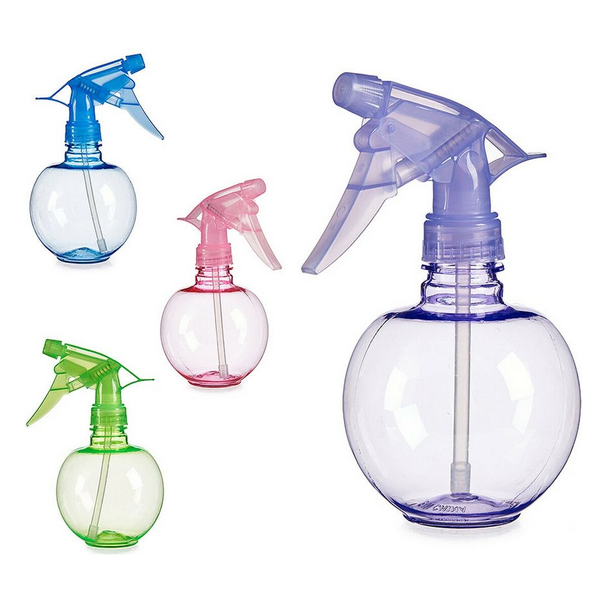 Sprayer Berilo Blue Green Purple Pink Plastic 350 ml (12 Units)