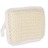 Body Sponge White Beige 11 x 16,5 x 3 cm (24 Units)