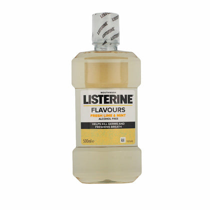 Mouthwash Listerine Flavours Mint Lime 500 ml